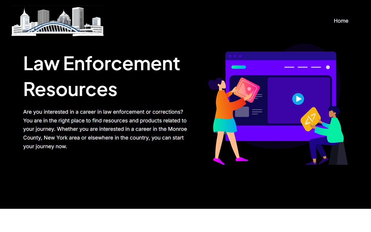 Monroe County Sheriff Office homepage for busted mugshots and arrest records